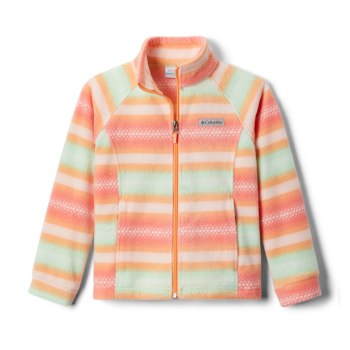 Columbia Jas Meisjes, Benton Springs II Printed Fleece LichtStrepen, 84QJXOCLP
